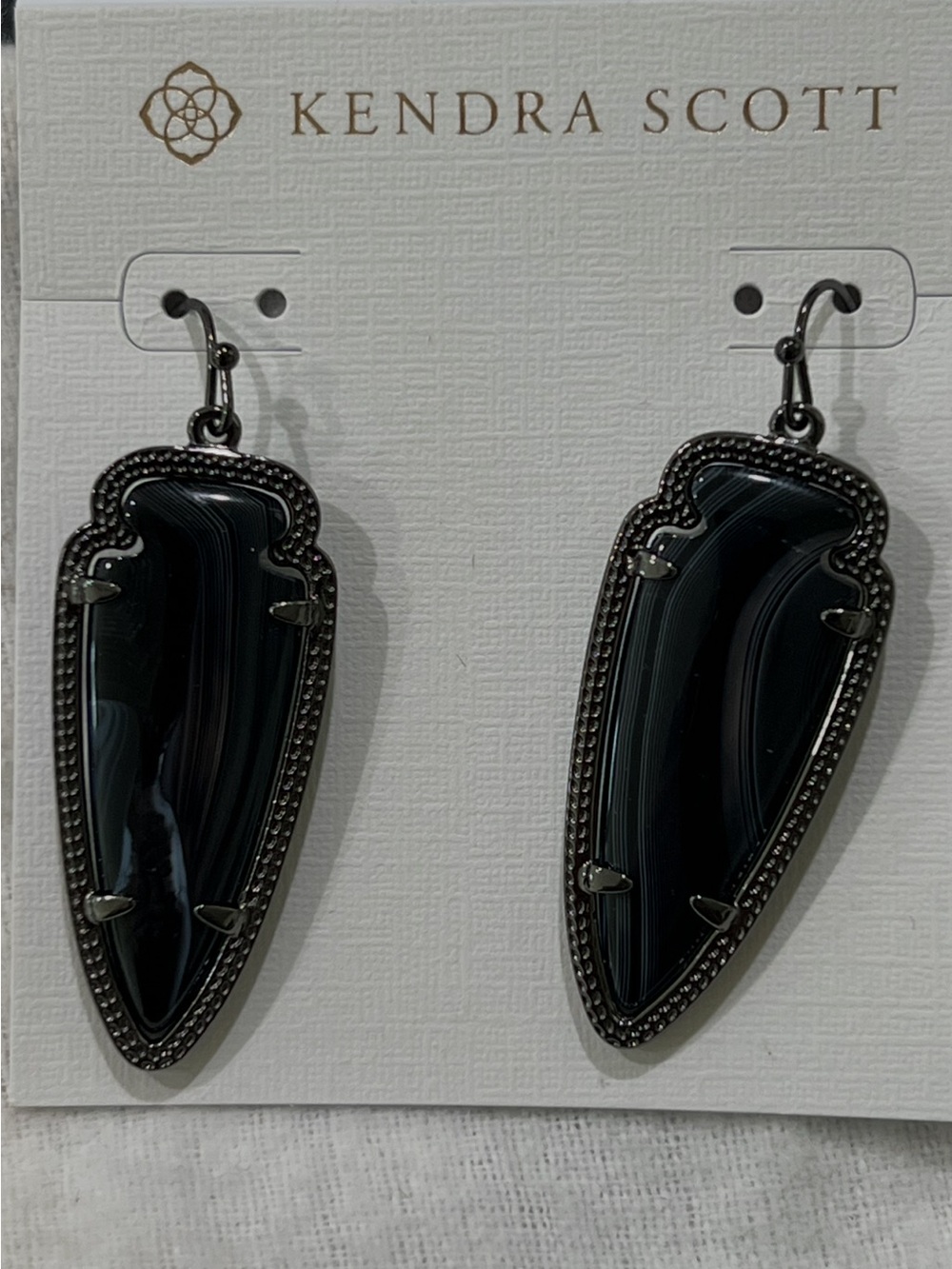 Kendra Scott BBA sky earrings - Picture 2 of 2